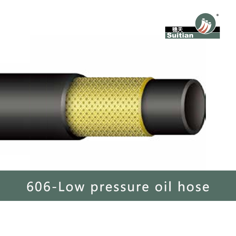 606 Low pressure oil hose-stee