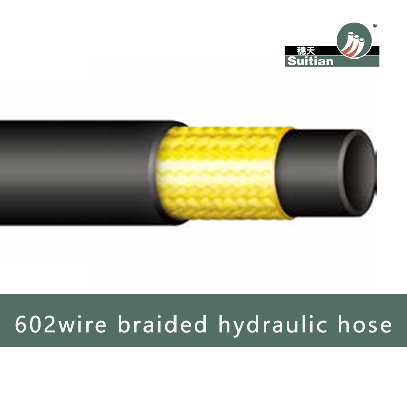 601 Wire braided hydraulic hos